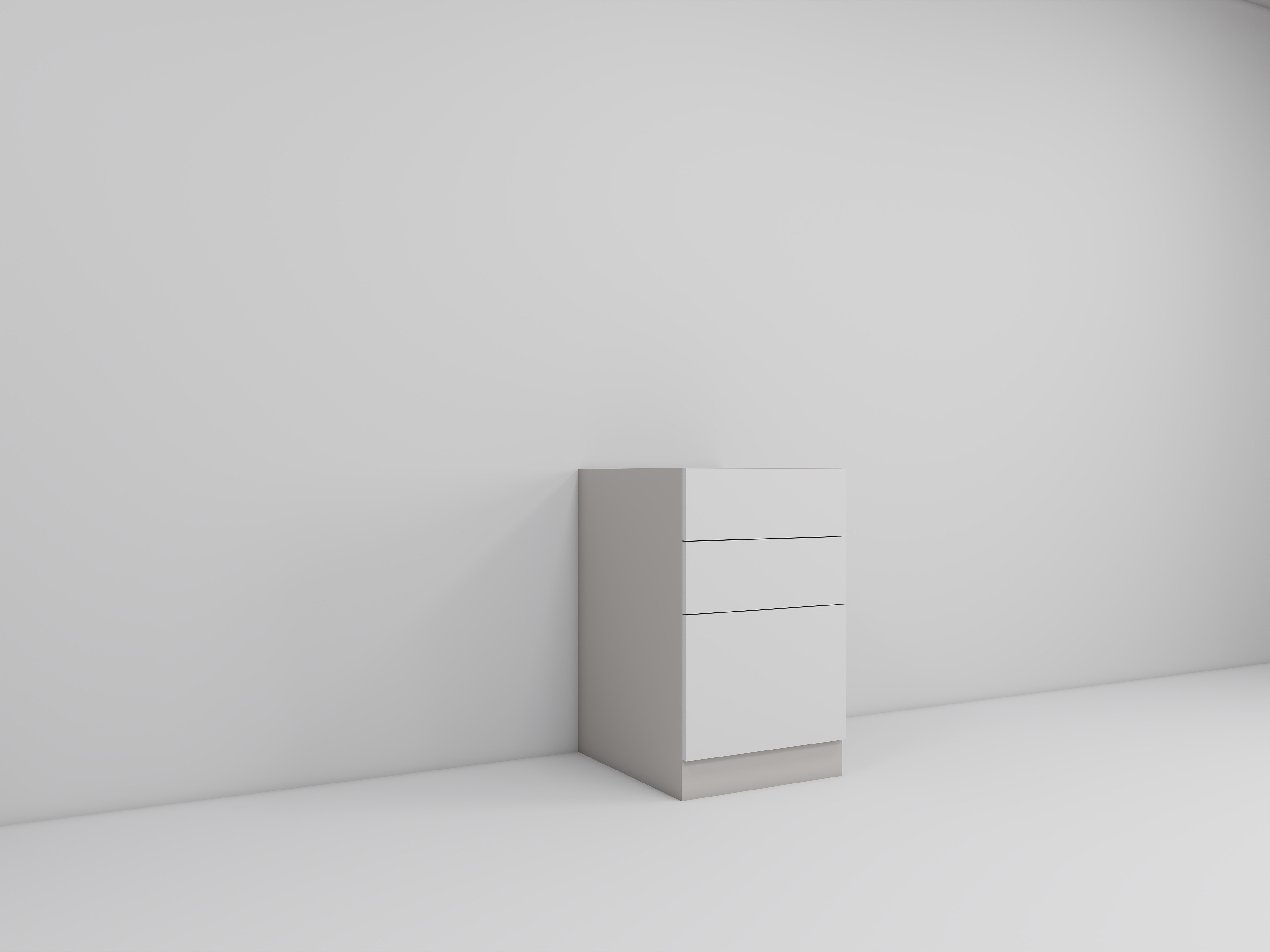 ตู้ล่าง 3 ลิ้นชัก B503D